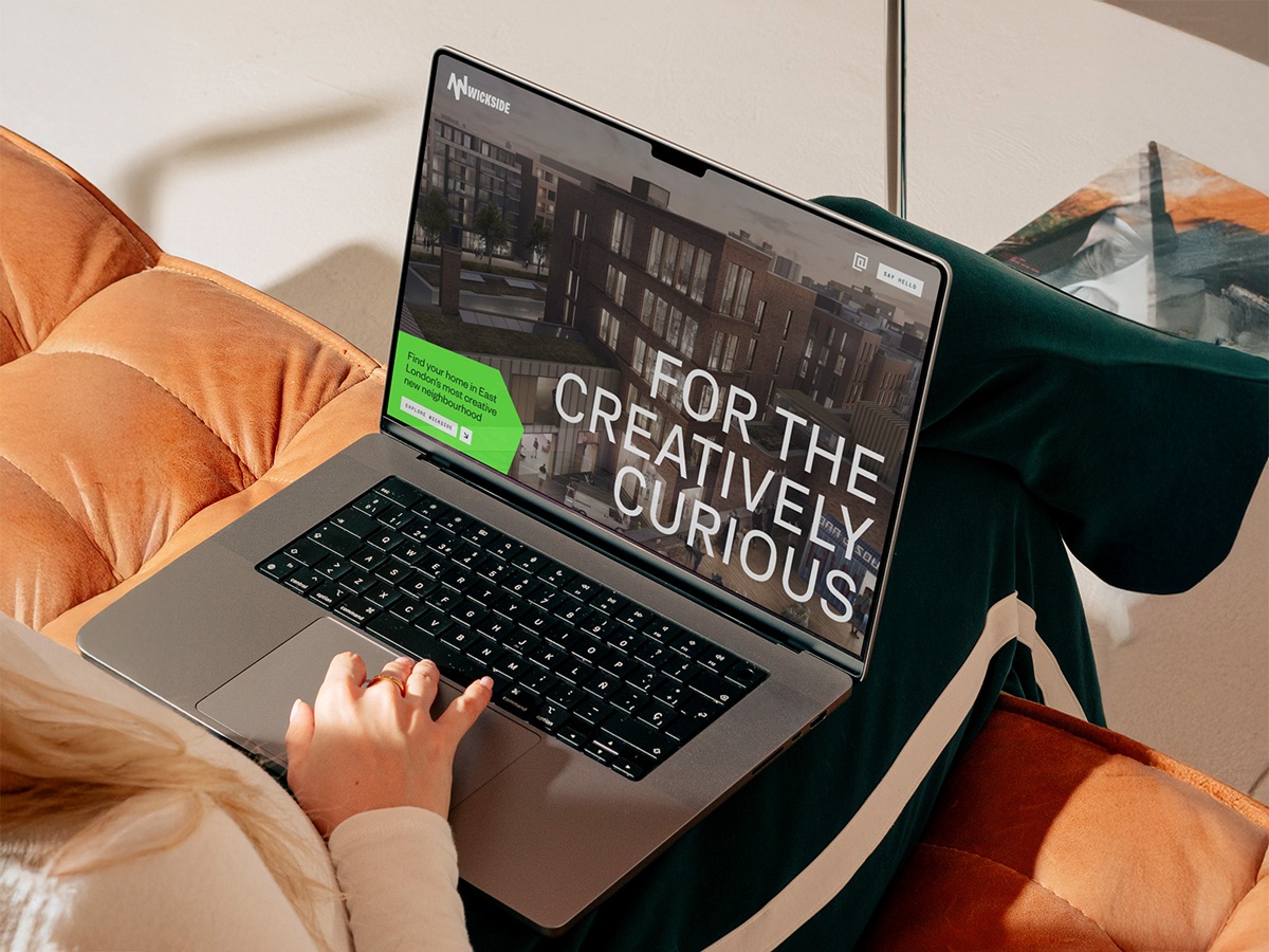 wickside landing page design society studios design4users
