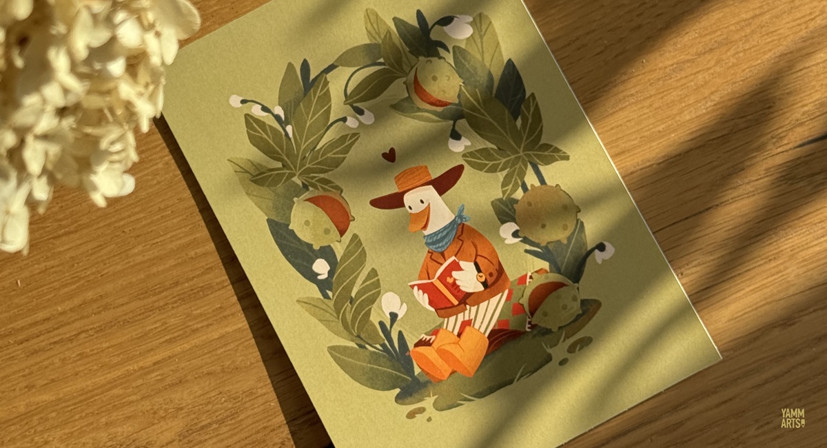 maryna solomennykova illustration art greeting cards autumn design4users