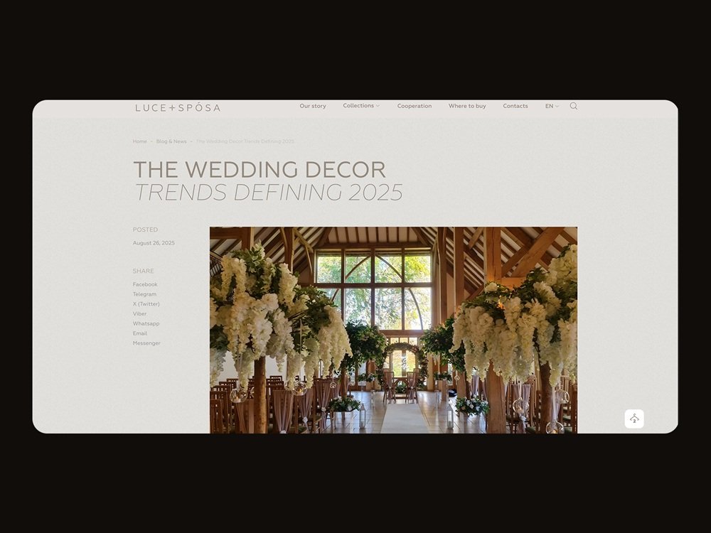 lucesposa webdesign wedding dresses blog design4users