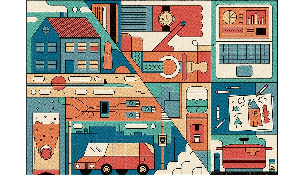 Visual Storytelling in Editorial Illustration Projects by MUTI