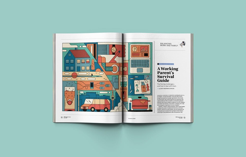muti editorial illustration harvard business review design4users