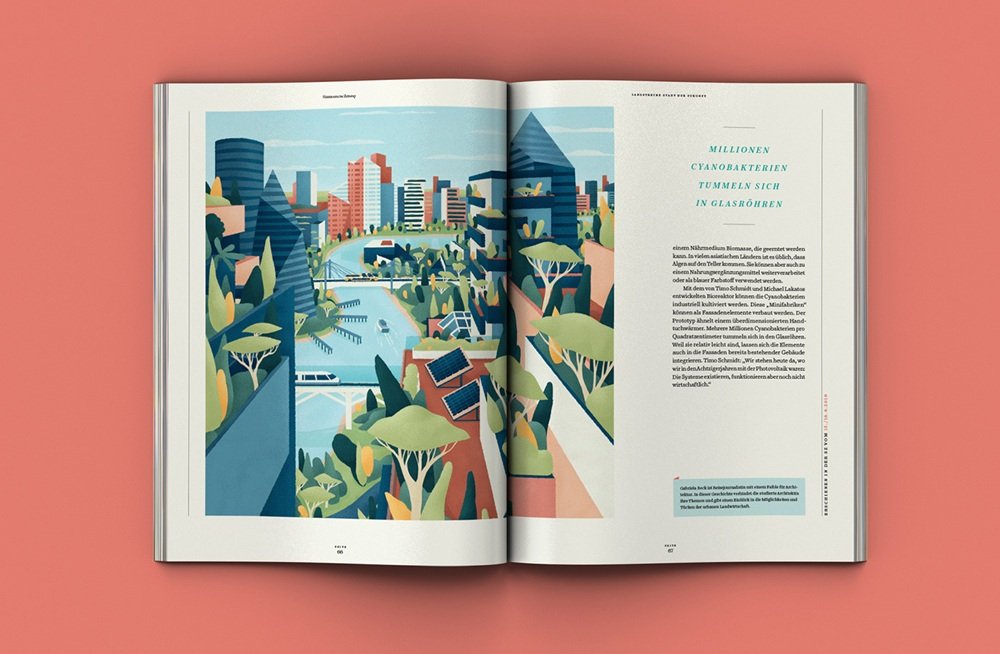 muti editorial illustration Süddeutsche Zeitung design4users