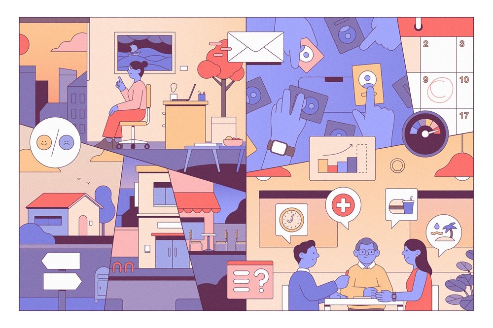 muti editorial illustrations fortune design4users
