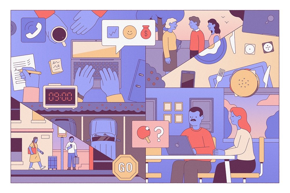muti editorial illustrations fortune design4users