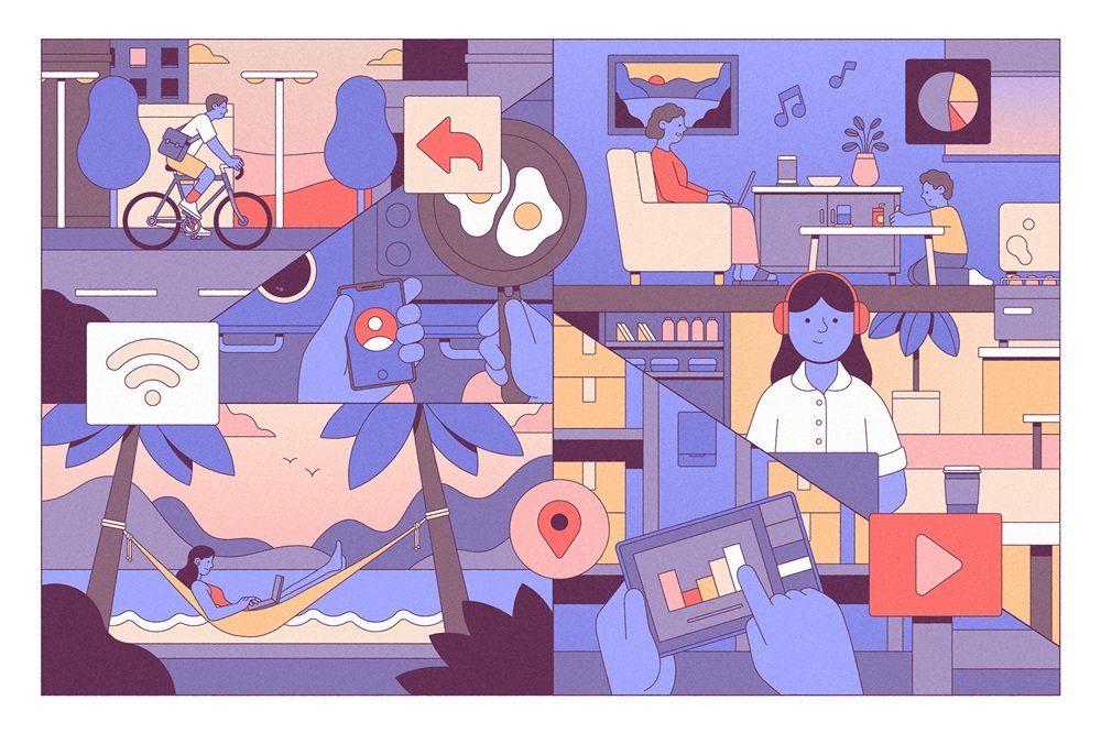 muti editorial illustrations fortune design4users